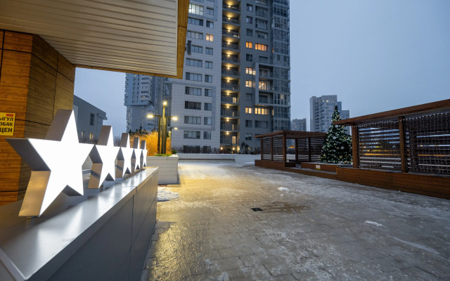 Dizain s vidom na Chashu i naberezhnuyu Apartments