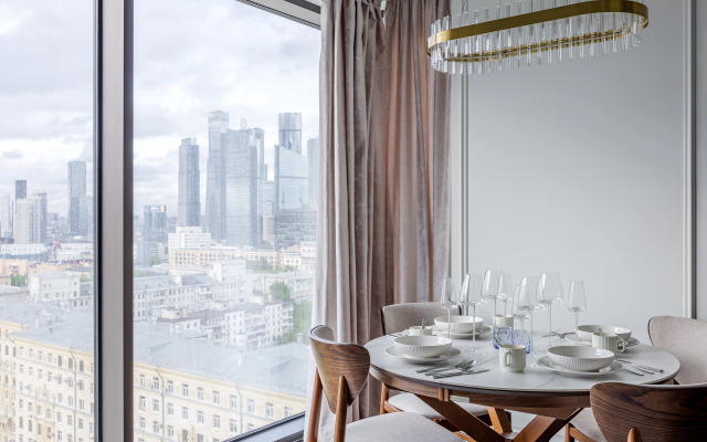 3kh komn. Na Poklonnoy 9 Apartments