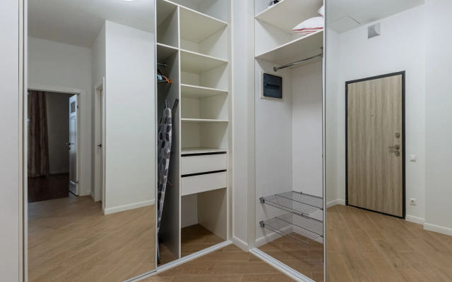 Flat Inn s vidom na Moskva-Siti na Shelepikhinskoy naberezhnoy Apartments