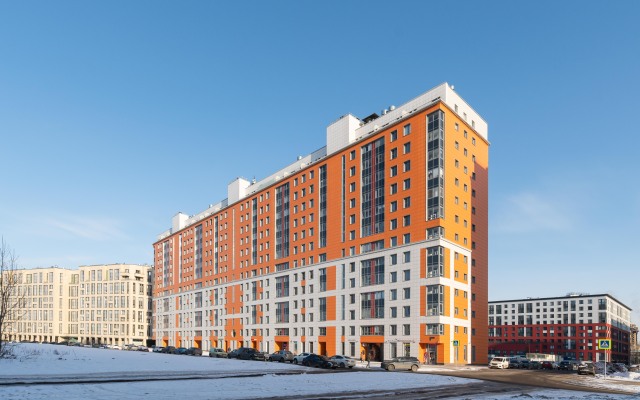 Skandi-studiia Piter Apartments u metro Frunzenskaia Flat