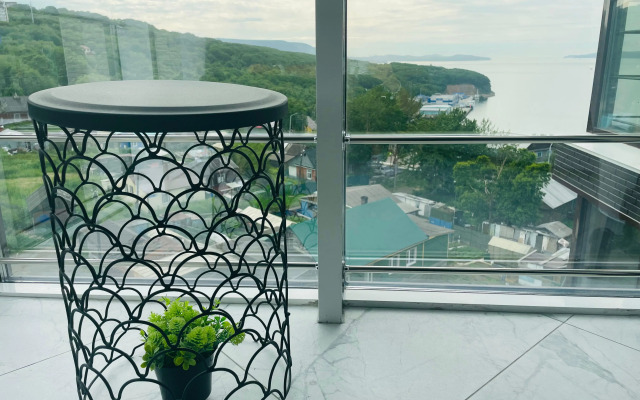 Квартира Sea-studio Вид на Тихий океан, бухту и лес