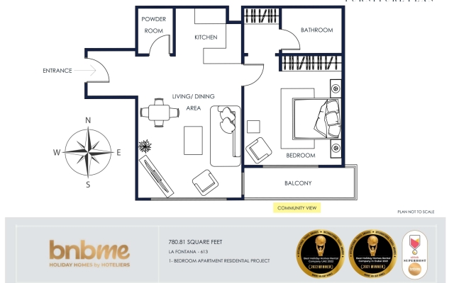 bnbmehomes | Elegant Apt In Al Barsha South-613 Apartments