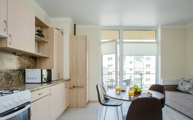 Апартаменты Солнечный Двухкомнатные стандарт с балконом
