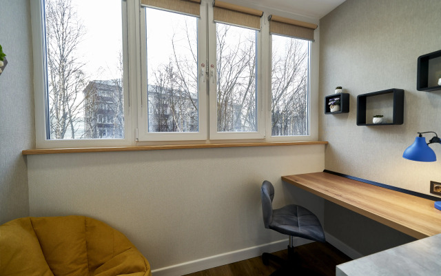 Studiya Delyuks Belorusskaya Flat