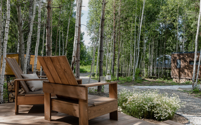 Глэмпинг Лесной отель Yolo