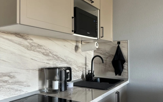 V apart-otele Nachalo u st.m. Lomonosovskaya Flat