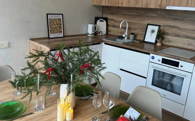 Частный дом Сканди коттедж с сауной