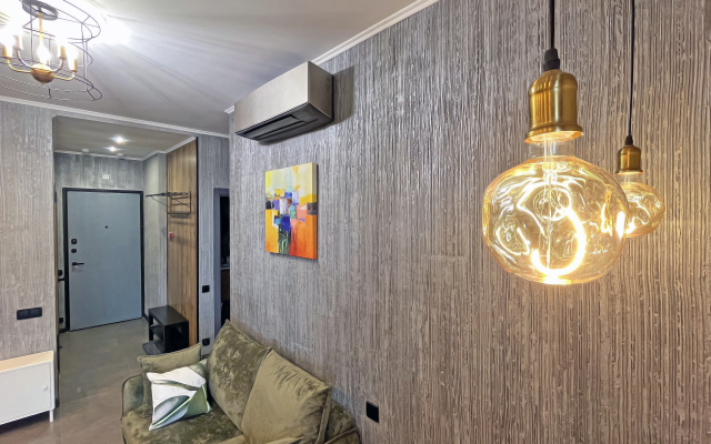 Апартаменты Уютные апартаменты Prime Grey в ЖК Савеловский Сити в центре Москвы