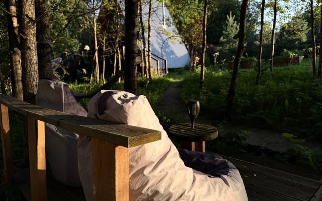 Частный дом с баней в лесу на берегу Истринского водохранилища