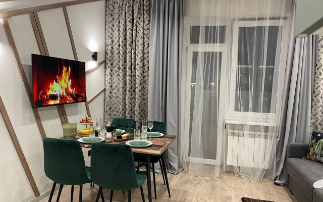 Квартира Уютный Апарт Шик Рядом с Рыбной Деревней