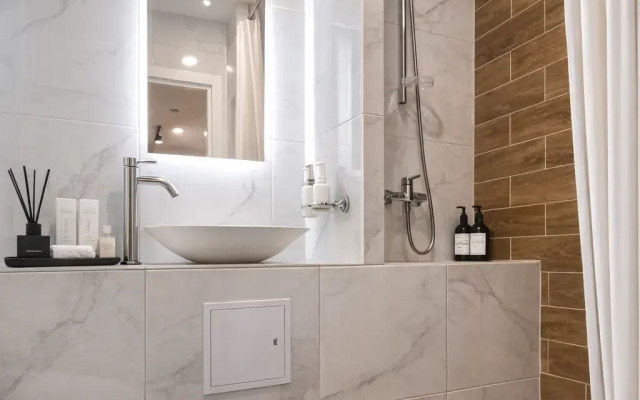 Квартира Просторная студия с евроремонтом