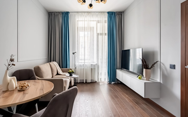 Квартира Nut на Манчестерской Satin home