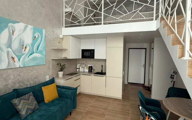 Dvukhurovnevy apartament g. Sochi ulıca Lenina 219 Flat