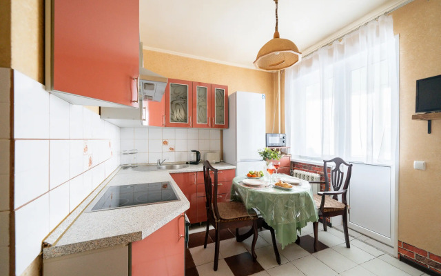 Квартира Видовая однокомнатная квартира ЛайлаТов на метро Коломенская