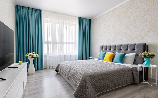 Апартаменты с бассейном и зоной барбекю