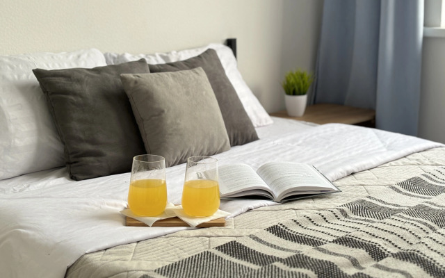 Апартаменты 1 для Пары и Семей для Командировочных до 4 гостей