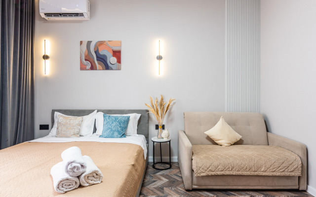 Апартаменты Студия Bounty рядом с ТРЦ Мега Парк (197)