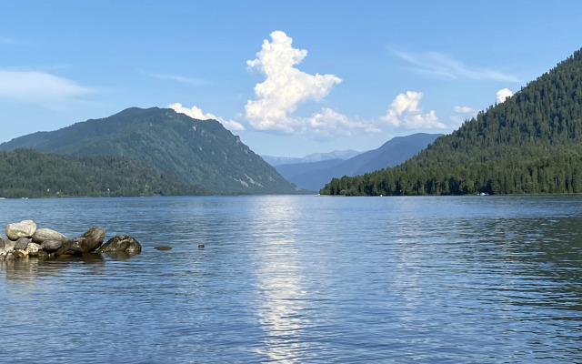 Гостевой дом Летний домик из кедра с баней