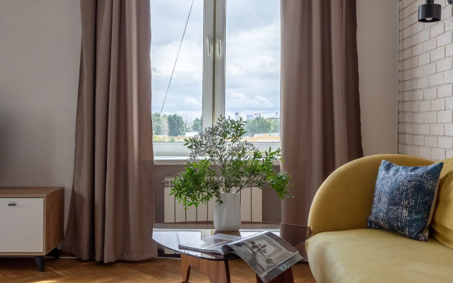 Квартира Двухкомнатная с Видом на Москва - Сити