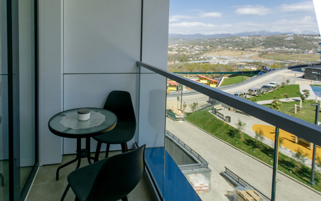 Апартаменты Студия ЖК Кислород с видом на горы