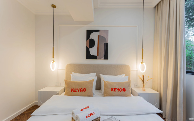 KeyGo #0130, 1 Bedroom, Designed, City Center Apartments