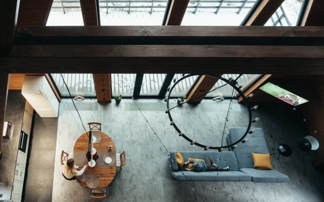 Гостевой дом Гранд А-фрейм у Финского залива