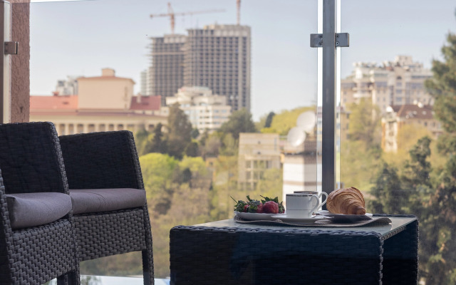 Апартаменты Двухкомнатные апартаменты с балконом в Светлана-парк