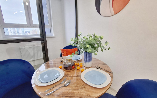 Апартаменты для большой семьи или компании в командировке с видом на Уральские горы