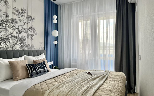 Квартира Дизайнерская уютная квартира с красивым видом