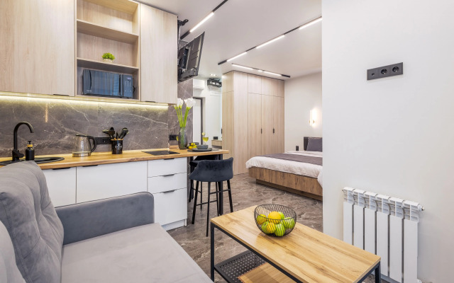 Квартира с бассейном на территории МореСолнцеАпарт