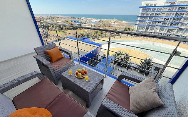 Апартаменты Акваделюкс у моря, с бассейном, СПА, пляжем N423