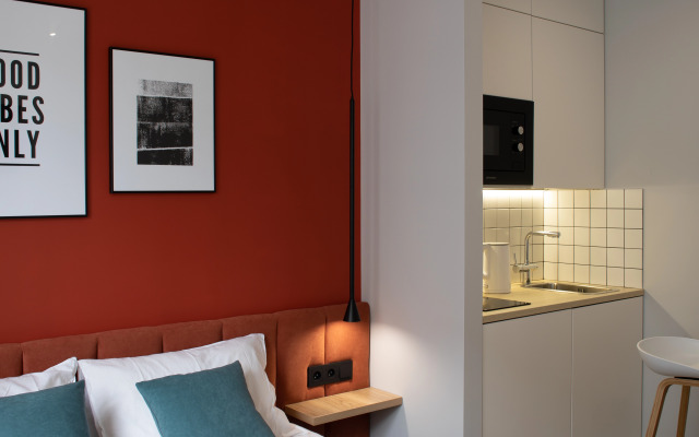 Апартаменты Квартира-студия в ЖК ART Kvartal Фрунзенская