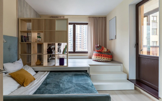 Квартира Двухкомнатная квартира с подиумами