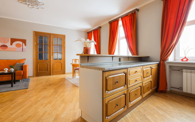 Апартаменты в видом на реку Фонтанку