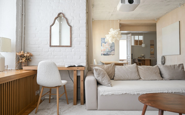 Квартира Просторные апартаменты с проектором LetYourFlat Sati