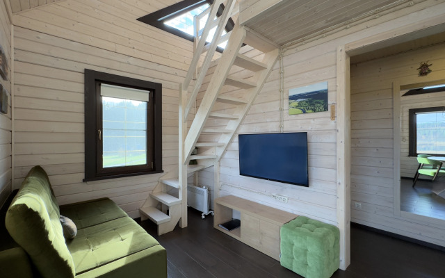 Частный дом 1 с Видом на Озеро Киркколампи и Собственной Сауной