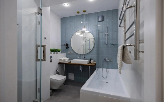 Апартаменты Двухкомнатные апартаменты с балконом в Светлана-парк