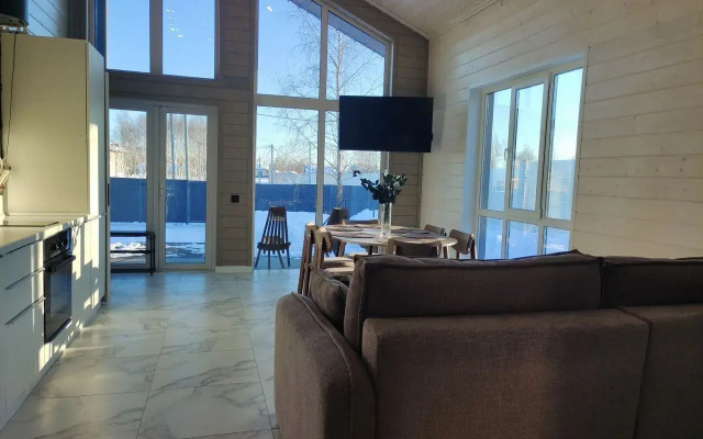 Шале Береза с сaуной и чанoм