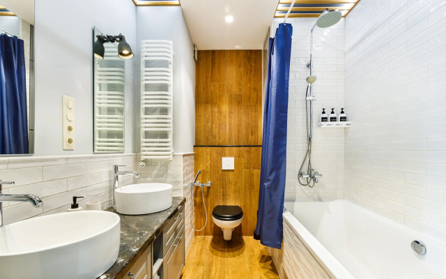 Квартира однокомнатная Good Karma недалеко от крейсера Аврора