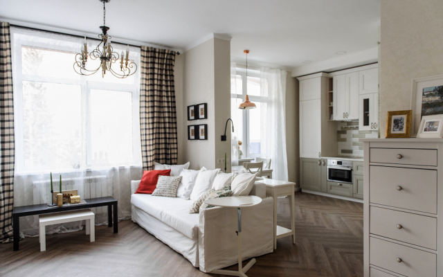 Апартаменты с дизайнерским ремонтом