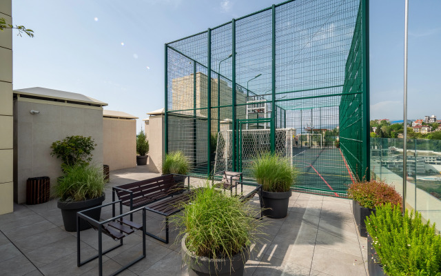 Dizaynerskaya S Vidom Na More I Dendrariy Flat