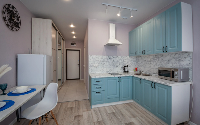 Apartamenty Birds na 23 etaze s panoramnym vidom na reku