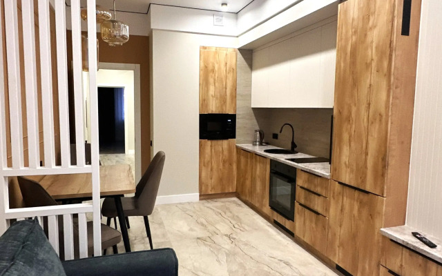 Квартира С видом на реку и горы