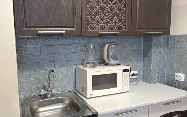 Квартира с видом на ночной город