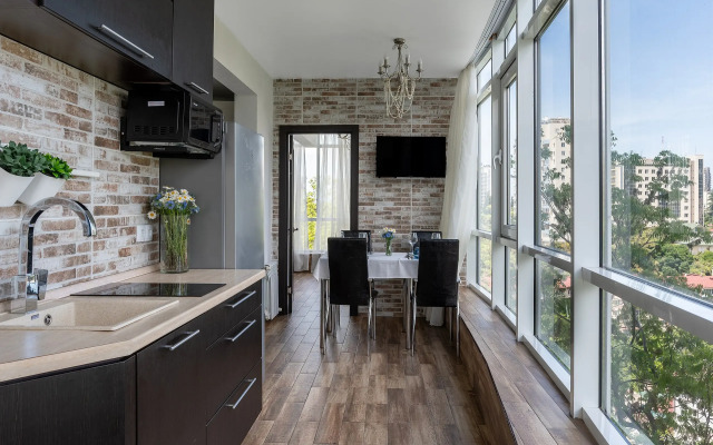 Квартира с видом на море и двумя спальнями