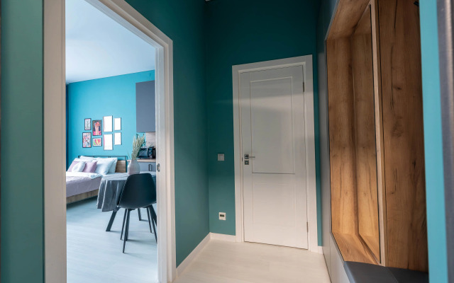 Квартира Яркая студия на Пулковском шоссе