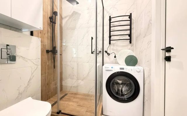 Апартаменты Делюкс с балконом Frukty Rent Однокомнатный