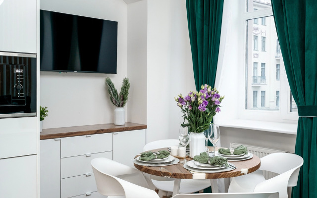 Квартира Просторная студия на Рубинштейна для 4 гостей