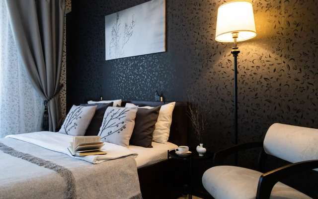 Квартира Стильная студия Black and White