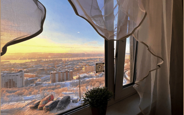 Апартаменты 51 с Шикарным Видом Полярный Уют на Старостина, 36